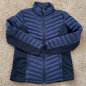 Women's Navy Quilted Jacket